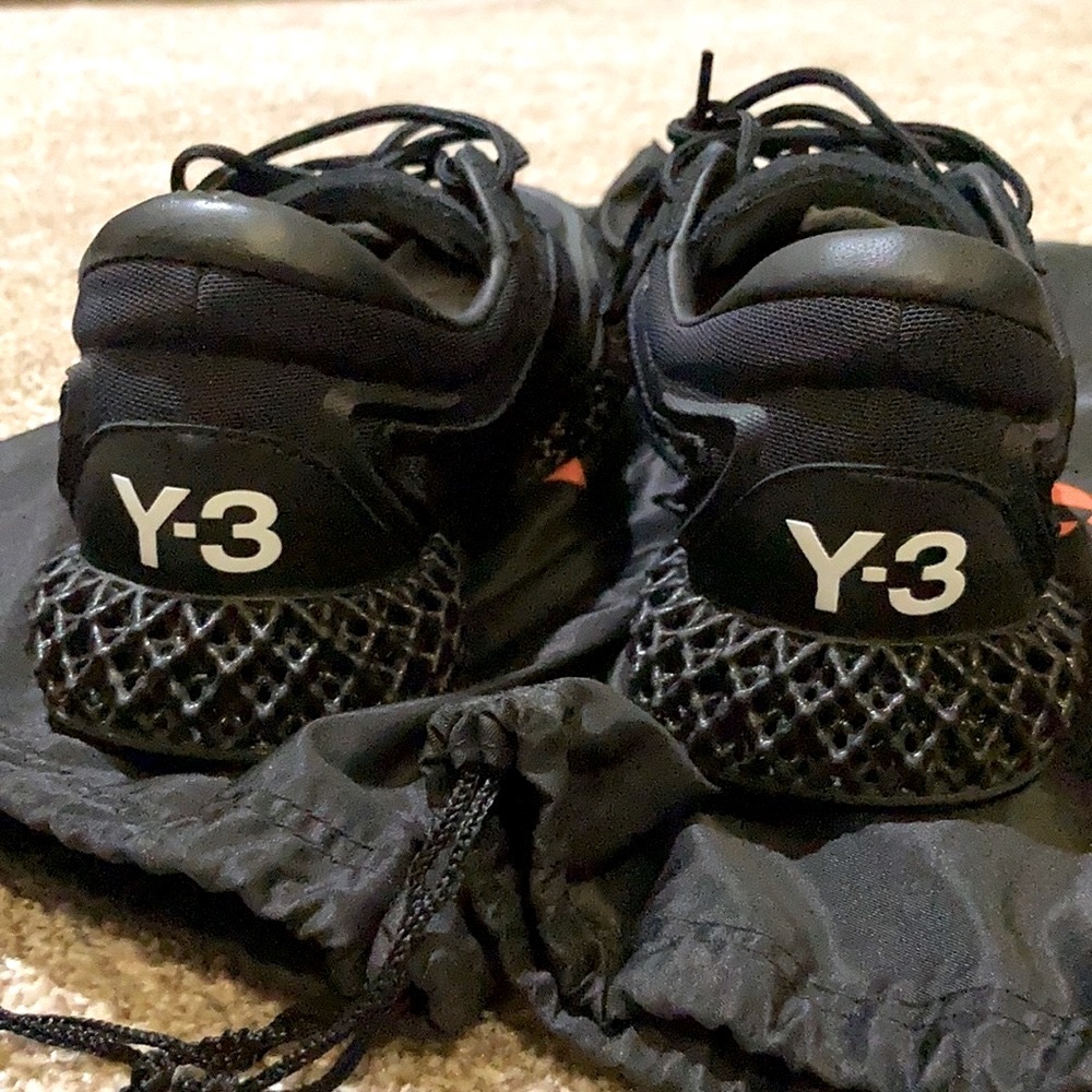 Y3 Runner 4-D Sneakers Size US 6.5 Unisex